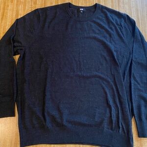 Uniqlo Wool Sweater Charcoal